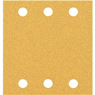 BOSCH EXPERT Sanding paper C470 with 6 holes for vibratory sanders 115 × 107 mm, G 60, 2.608.900.891 - Sandpaper