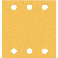 BOSCH EXPERT Sanding paper C470 with 6 holes for vibratory sanders 115 × 107 mm, G 120, 2.608.900.89 - Sandpaper