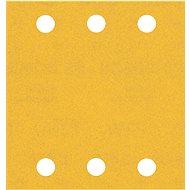 BOSCH EXPERT Sanding paper C470 with 6 holes for vibratory sanders 115 × 107 mm, G 240, 2.608.900.89 - Sandpaper