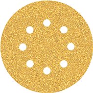 BOSCH EXPERT Sanding papers C470 with 8 holes for vibratory sanders 125 mm, G 40, 50 pcs 2.608.900.9 - Sandpaper