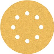 BOSCH EXPERT Sanding papers C470 with 8 holes for vibratory sanders 125 mm, G 80, 50 pcs 2.608.900.9 - Sandpaper