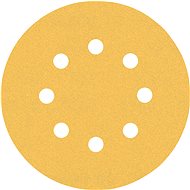 BOSCH EXPERT Sanding papers C470 with 8 holes for vibratory sanders 125 mm, G 120, 50 pcs 2.608.900. - Sandpaper