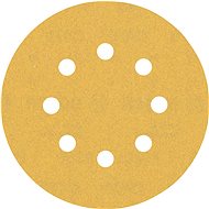 BOSCH EXPERT Sanding papers C470 with 8 holes for eccentric sanders 125 mm, P180, 50 pcs 2.608.900.9 - Sandpaper