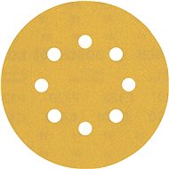 BOSCH EXPERT Sanding papers C470 with 8 holes for vibratory sanders 125 mm, G 320, 50 pcs 2.608.900. - Sandpaper