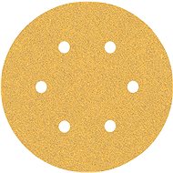 BOSCH EXPERT Sanding papers C470 with 6 holes for vibratory sanders 150 mm, G 60, 50 pcs 2.608.900.9 - Sandpaper