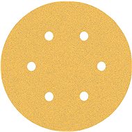 BOSCH EXPERT Sanding papers C470 with 6 holes for vibratory sanders 150 mm, G 80, 50 pcs 2.608.900.9 - Sandpaper