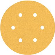 BOSCH EXPERT Sanding papers C470 with 6 holes for vibratory sanders 150 mm, G 100, 50 pcs 2.608.900. - Sandpaper