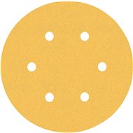 BOSCH EXPERT Sanding papers C470 with 6 holes for vibratory sanders 150 mm, G 120, 50 pcs 2.608.900. - Sandpaper