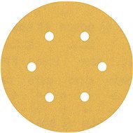BOSCH EXPERT Sanding papers C470 with 6 holes for vibratory sanders 150 mm, G 180, 50 pcs 2.608.900. - Sandpaper