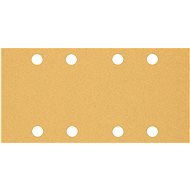 BOSCH EXPERT Sanding papers C470 with 8 holes for vibratory sanders 93 × 186 mm, G 80, 50 pcs 2.608. - Sandpaper