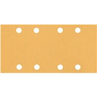 BOSCH EXPERT Sandpaper C470 with 8 holes for vibratory sanders 93 × 186 mm, G 100, 2.608.900.938 - Sandpaper