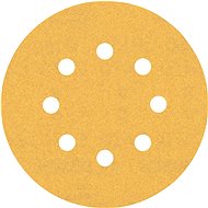 BOSCH EXPERT Sanding papers C470 with 8 holes for eccentric sanders 125 mm, P150, 50 pcs 2.608.901.1 - Sandpaper
