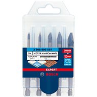 BOSCH 5-piece set of paving drills EXPERT HEX-9 HardCeramic 4/5/6/8/10 mm 2.608.900.597 - Drill Set