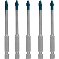 BOSCH Roof tile drill bits EXPERT HEX-9 HardCeramic 5 mm, 5 pcs 2.608.900.598 - Drill Set