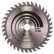 BOSCH Optiline Wood saw blade 160 × 20/16 × 2.6 mm, 36 2.608.640.597 - Circular Saw Blade