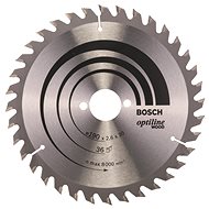 BOSCH Optiline Wood saw blade 190 × 30 × 2.6 mm, 36 2.608.640.616 - Circular Saw Blade