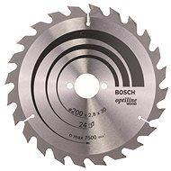 BOSCH Optiline Wood saw blade 200 × 30 × 2.8 mm, 24 2.608.640.618 - Circular Saw Blade