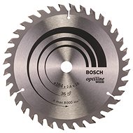 BOSCH Optiline Wood saw blade 184 × 16 × 2.6 mm, 36 2.608.640.818 - Circular Saw Blade