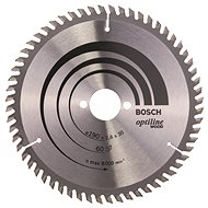 BOSCH Optiline Wood saw blade 190 × 30 × 2.6 mm, 60 2.608.641.188 - Circular Saw Blade