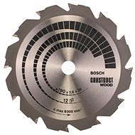 BOSCH Saw blade Construct Wood 190 × 20/16 × 2.6 mm 2.608.641.201 - Circular Saw Blade