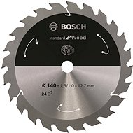 BOSCH Saw blade Standard for Wood for cordless saws 140 × 1.5/1 × 12.7 T24 2.608.837.670 - Circular Saw Blade
