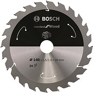 BOSCH Saw blade Standard for Wood for cordless saws 140 × 1.5/1 × 20 T24 2.608.837.671 - Circular Saw Blade