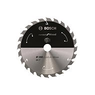 BOSCH Saw blade Standard for Wood for cordless saws 160 × 1.5/1 × 20 T24 2.608.837.676 - Circular Saw Blade