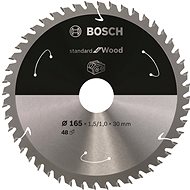 BOSCH Saw blade Standard for Wood for cordless saws 165 × 1.5/1 × 30 T48 2.608.837.689 - Circular Saw Blade
