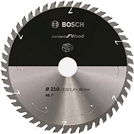 BOSCH Saw blade Standard for Wood for cordless saws 210 × 1.7/1.2 × 30 T48 2.608.837.714 - Circular Saw Blade
