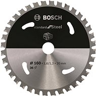 BOSCH Saw blade Standard for Steel for cordless saws 160 × 1.6/1.2 × 20 T36 2.608.837.749 - Circular Saw Blade
