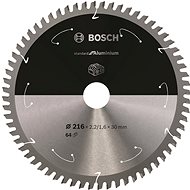 BOSCH Standard for Aluminium for cordless saws 216 × 2.2/1.6 × 30 T64 2.608.837.776 - Circular Saw Blade