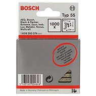BOSCH Narrow staples for stapling machine, type 55, laminated 6 × 1.08 × 23 mm 1.609.200.374 - Heavy-Duty Staples