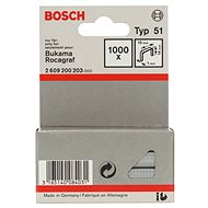 BOSCH Flat wire staples, type 51 10 × 1 × 14 mm 2.609.200.203 - Heavy-Duty Staples