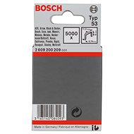 BOSCH Thin wire staples, type 53 11.4 × 0.74 × 6 mm 2.609.200.209 - Heavy-Duty Staples