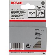 BOSCH Staples for staplers made of thin wire, type 53, stainless steel type 53 2.609.200.214 - Heavy-Duty Staples