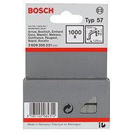 BOSCH 2609200231 lapos drótkapocs, 57-es típus 10,6 × 1,25 × 10 mm - Tűzőkapocs