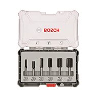 BOSCH Cutter set, 6 pcs, slotted cutters with 6mm spindle 2.607.017.465 - Set of Cutters