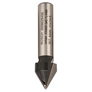 BOSCH V-shaped grooving cutter, 8 mm, D1 11 mm, L 14 mm, G 45 mm, 60° 2.608.628.406 - Milling Cutter