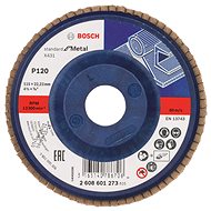 BOSCH Laminated grinding wheel X431, Standard for Metal 2.608.601.273 - Lamellar Disc