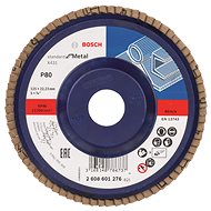 BOSCH Laminated grinding wheel X431, Standard for Metal 2.608.601.276 - Lamellar Disc