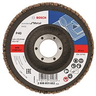 BOSCH Laminated grinding wheel X431, Standard for Metal 2.608.603.652 - Lamellar Disc