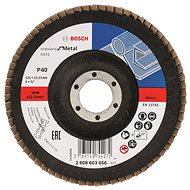 BOSCH Laminated grinding wheel X431, Standard for Metal 2.608.603.656 - Lamellar Disc