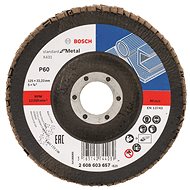 BOSCH Laminated grinding wheel X431, Standard for Metal 2.608.603.657 - Lamellar Disc