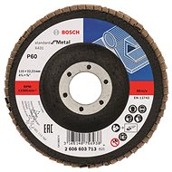 BOSCH Laminated grinding wheel X431, Standard for Metal 2.608.603.713 - Lamellar Disc