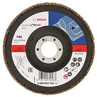 BOSCH Laminated grinding wheel X431, Standard for Metal 2.608.603.718 - Lamellar Disc