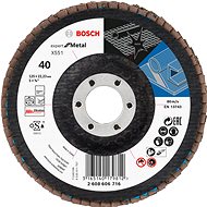 BOSCH Laminated grinding wheel X551, Expert for Metal 2.608.606.716 - Lamellar Disc
