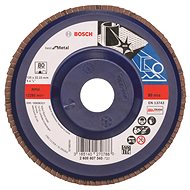 BOSCH Laminated grinding wheel X571, Best for Metal 2.608.607.340 - Lamellar Disc