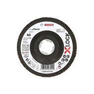BOSCH Best for Metal X-LOCK, angled version, file, O 115 mm, G 40, X571 2.608.619.197 - Lamellar Disc