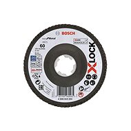 BOSCH Best for Metal X-LOCK, angled version, flute plate, O 125 mm, G 60, X571 2.608.619.202 - Lamellar Disc
