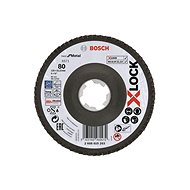 BOSCH Best for Metal X-LOCK, angled version, flute plate, O 125 mm, G 80, X571 2.608.619.203 - Lamellar Disc
